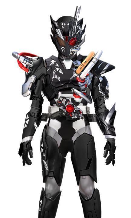 形象|粉丝脑补自创假面骑士01副骑亚克形态 刃姐亚克意外很带感!