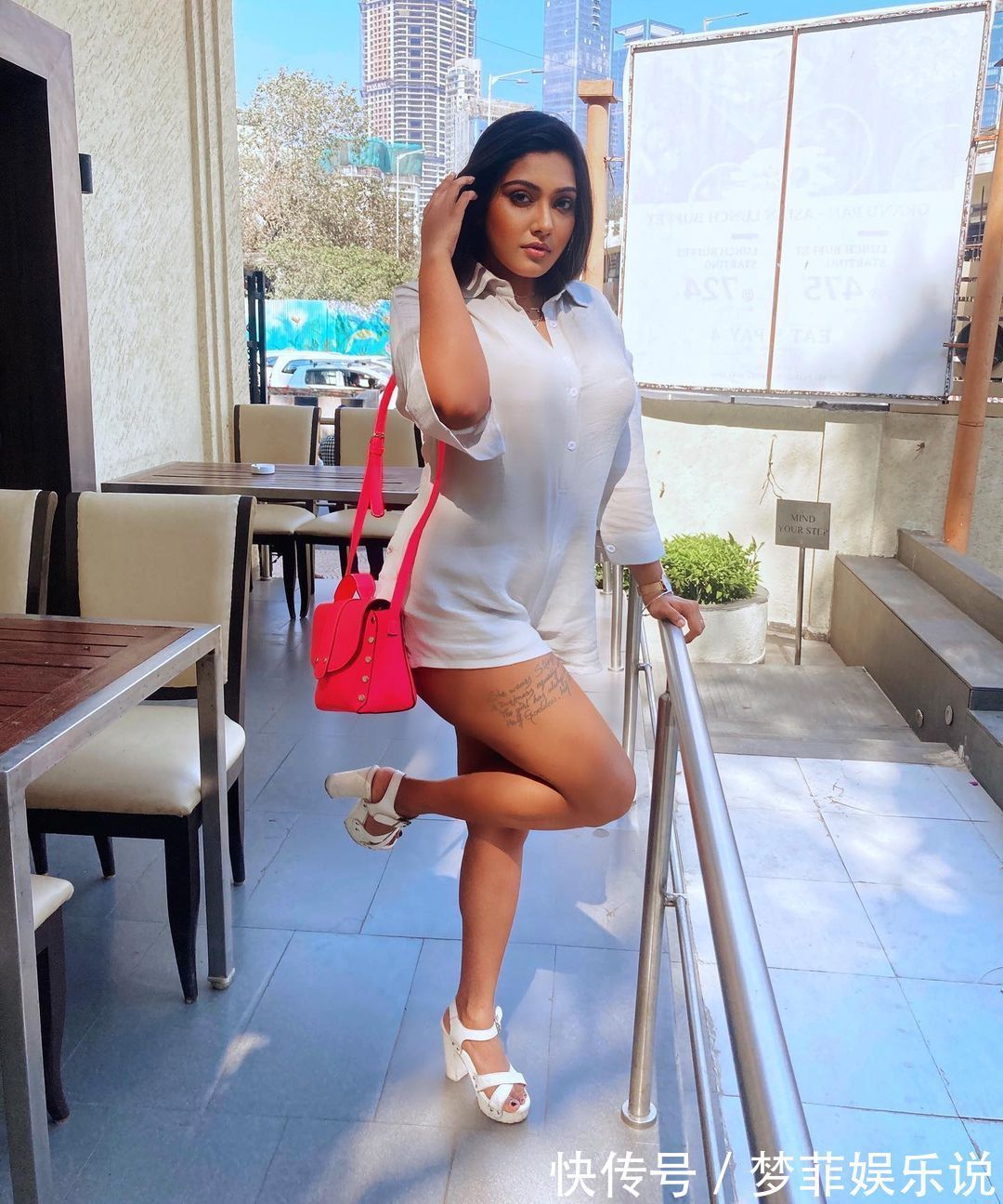 热爱|身高173cm的印度美女,热爱美食,不忌口,身姿却依然迷人