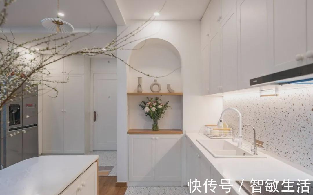 水龙头|95㎡拆掉次卧,做玻璃隔断,盘活鸡肋空间,家里门槛都快被踩烂了