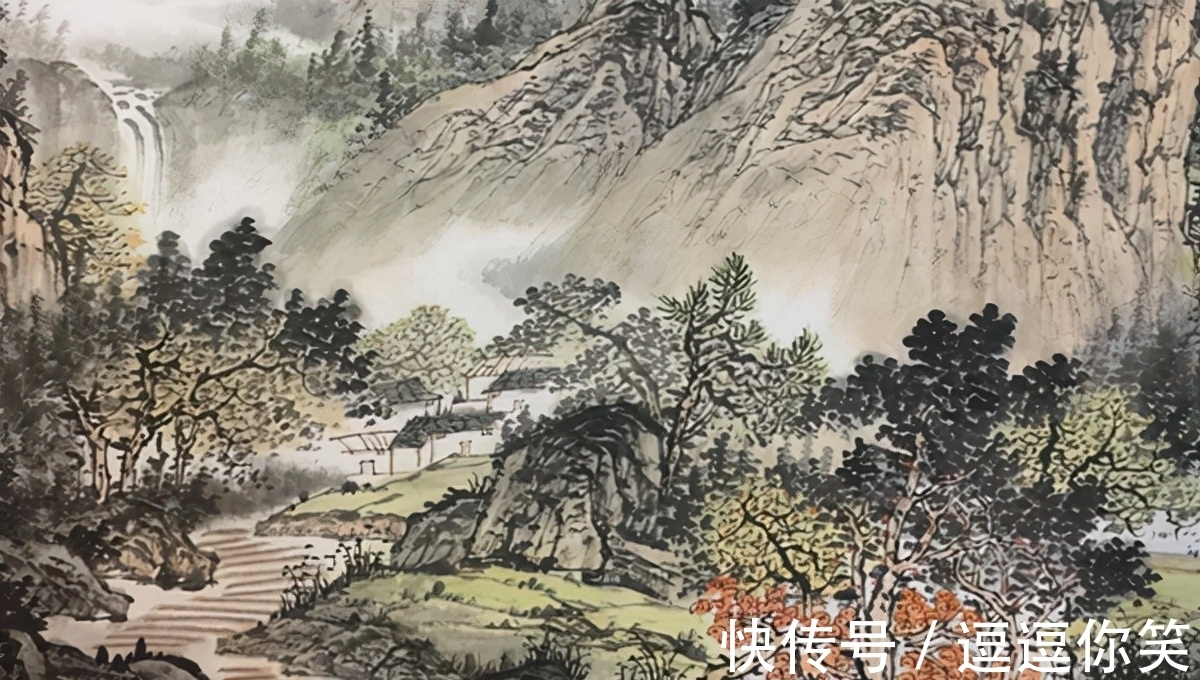 诗人@“鸟语烟岚静,水声门户秋”,诗人的宏伟大志向,一切尽在不言中