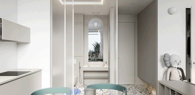 闭塞|29㎡二人居,一室一厅舒适自在,再来个衣帽间,这才是生活