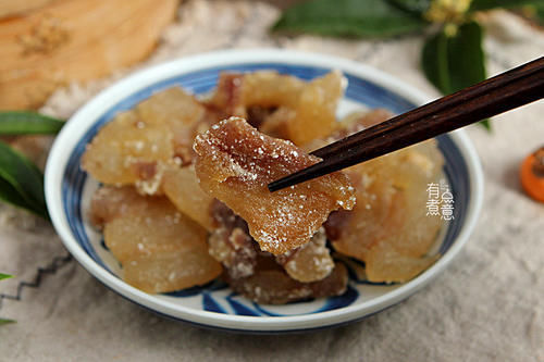 米粉|五花肉晒干后，比腊肉还好吃，冬天蒸着吃，味道太赞了