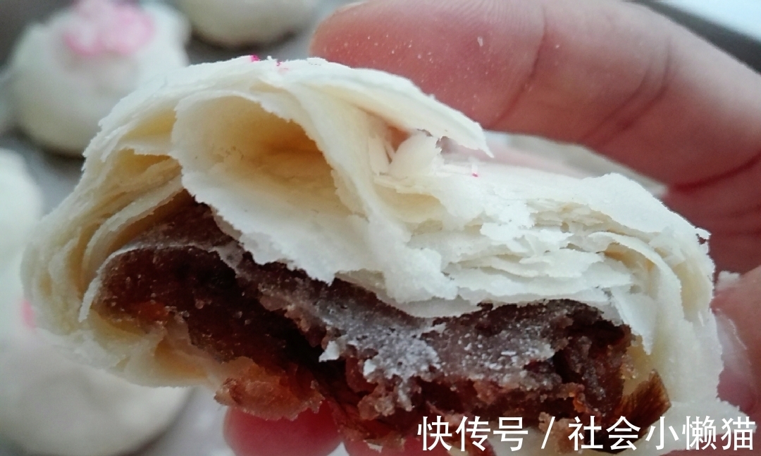 油皮|爱吃酥点快收藏，手一碰就掉渣，层次分明，放几天都酥香，别错过