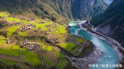 怒江大峡谷原始古朴的东方大峡谷