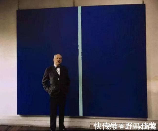 巴尼特·纽曼#他生前随手画的一根线卖7亿,众人不解,专家你画24年试试