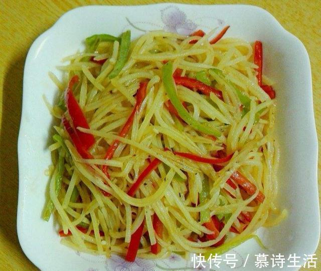 醋溜土豆丝的家常做法 营养丰富又美味