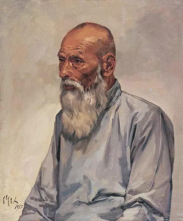 画稿!吴作人吴老先生画稿