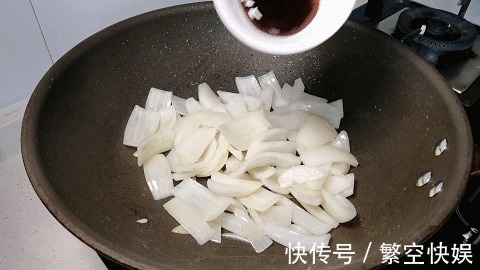 家常菜|洋葱炒蛋,地道家常菜,下锅顺序很重要,这样做,看着就有食欲