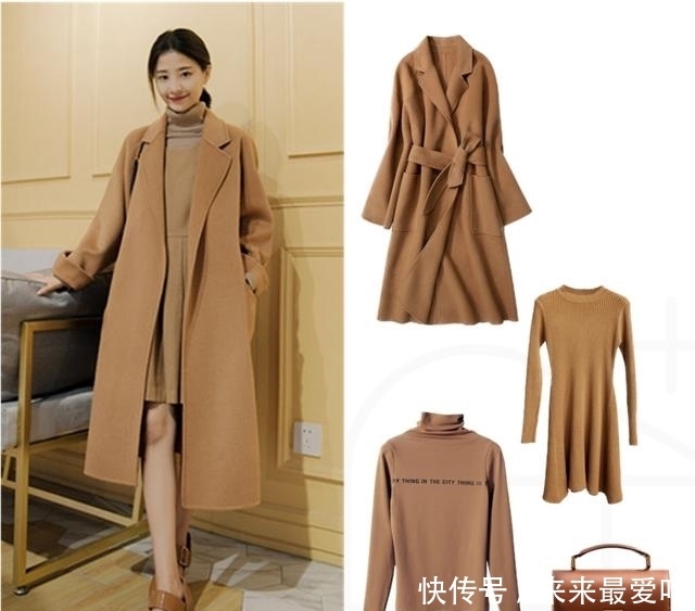 大衣|秋冬大衣怎么穿好看又时髦,搭配6种裙子,怎么穿都超有气质!