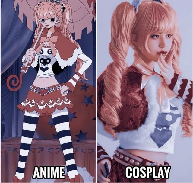 人物|海贼王cosplay与动漫人物对比，女帝完美还原，罗就是动漫