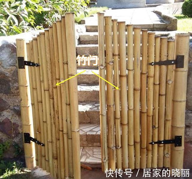 有一方庭院，砍来竹子低成本规划院景，清新雅致怎么看都喜欢