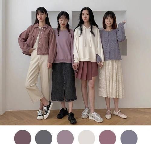 全新闺蜜装来了，同一色系不同饱和度带你体验不一样的美，是真牛