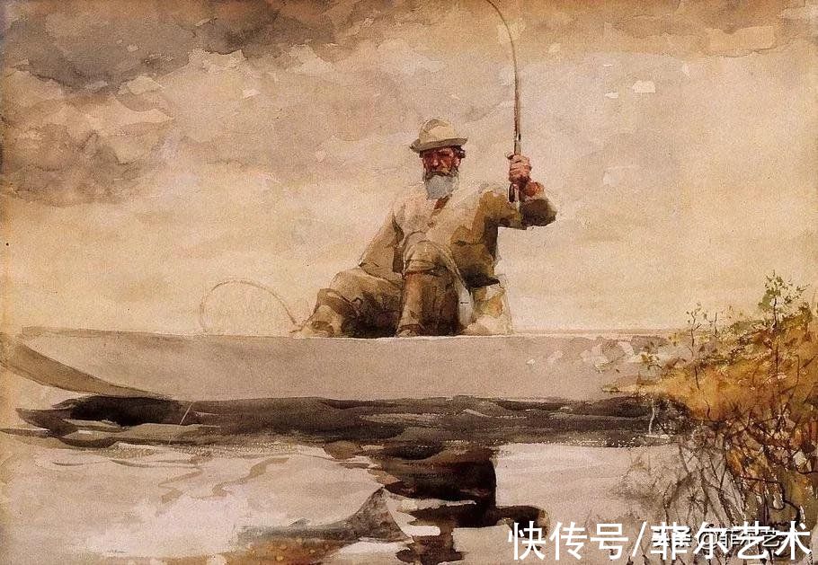 水彩|美国伟大的水彩艺术家温斯洛·霍默水彩作品赏析