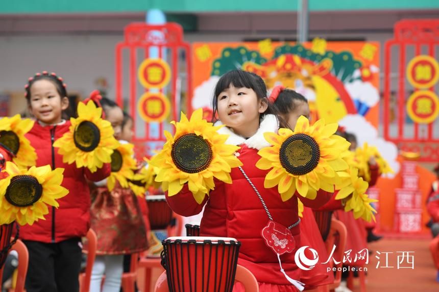 江西|江西上高：萌娃欢乐迎新年