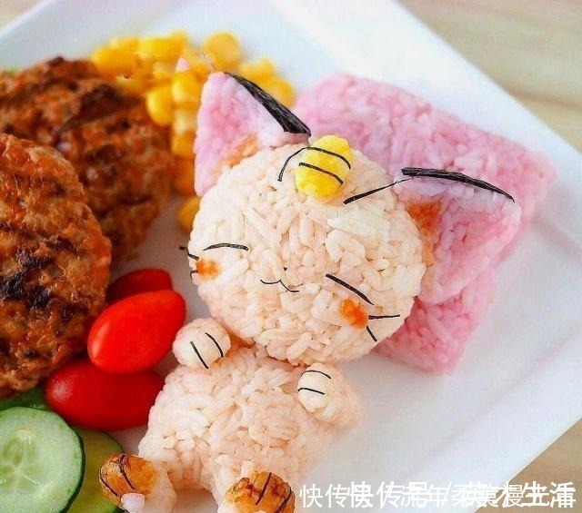 可爱|精灵宝可梦当小精灵被变成饭团，皮卡丘的可爱程度倒数