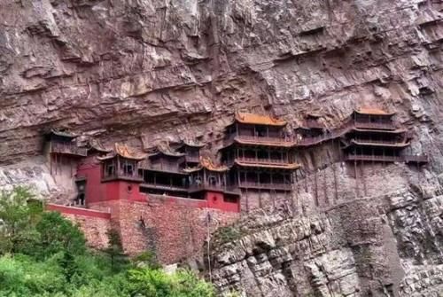 中国最惊险的四座寺庙，很多游客不慎坠崖，还有一座不知何人建造