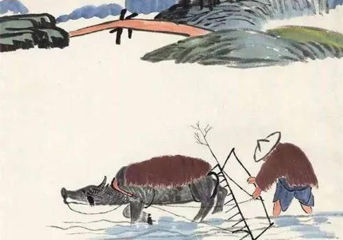 耕牛过时了吗?读两首诗词,看诗人笔下的老牛