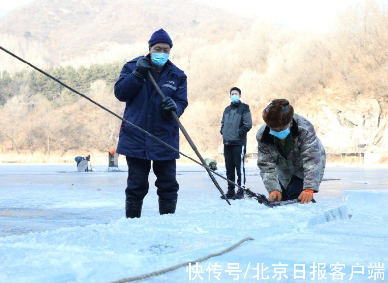 龙庆峡景区|龙庆峡取冰喽！冰灯冰雪季明年1月中旬开幕