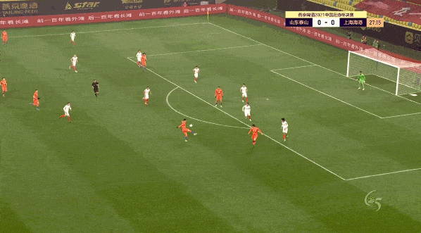 郭田雨|双冠王!足协杯:泰山1-0海港 贾德松世界波破门