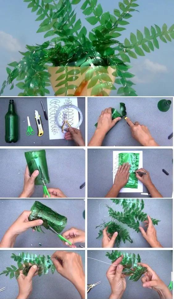 废旧的塑料瓶,不要扔,看手艺人动动手,就能“变身”唯美之作