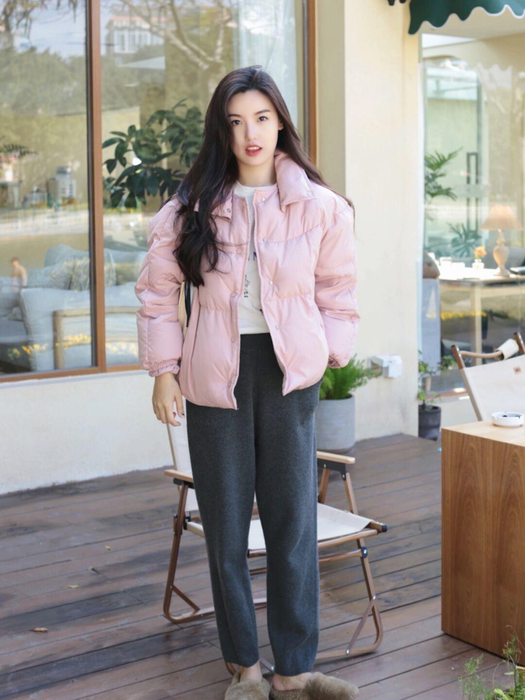 身材们 穿来穿去,还是“羽绒服”实用百搭,这些搭配保暖显瘦又时髦