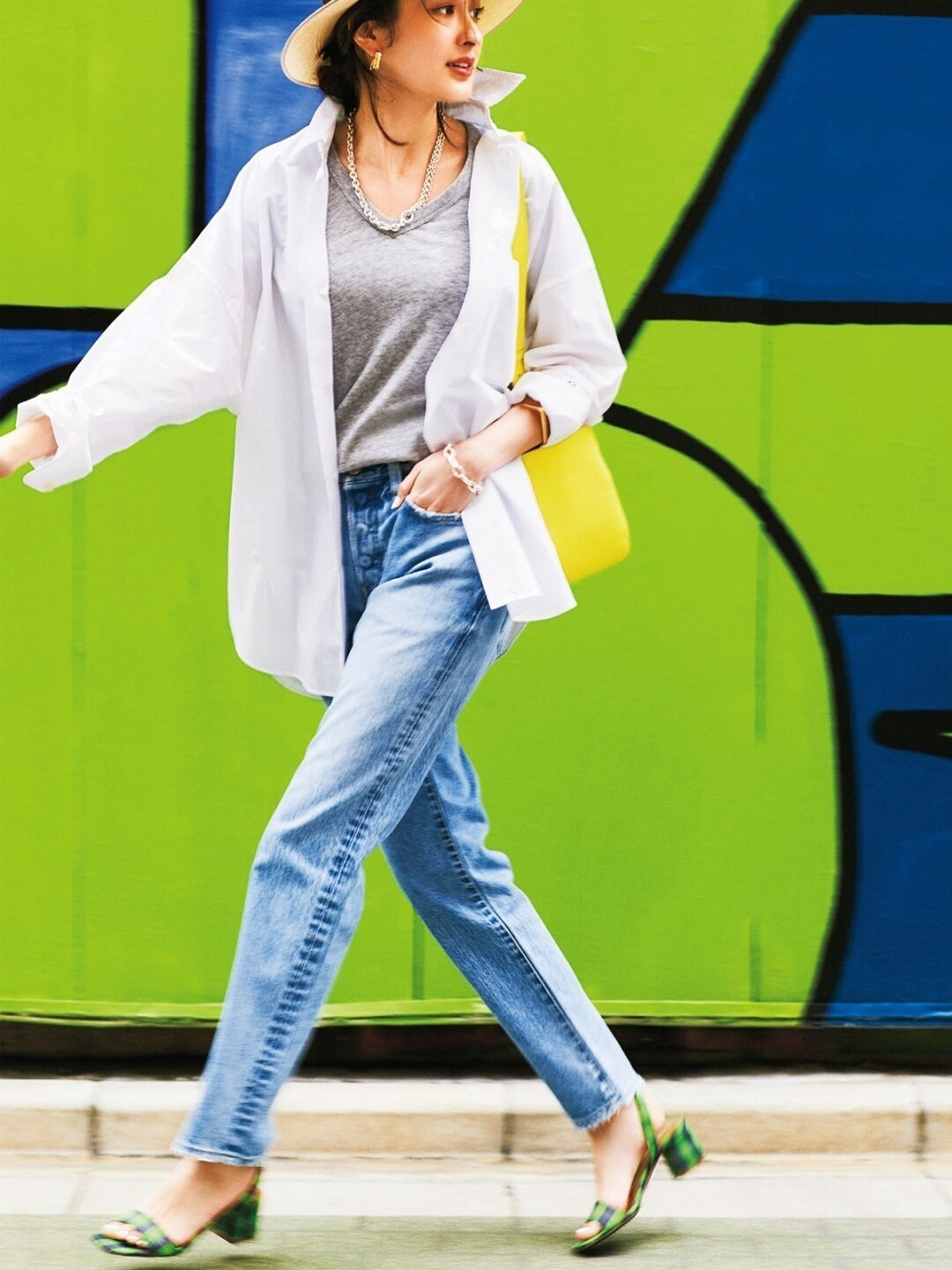 大衣 冬季已经过了一大半,才发现“牛仔裤”如此好用,气质又显高