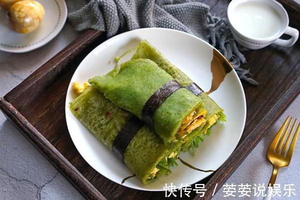 芹菜炒鸡蛋|用它这么做早餐饼够两个人吃，十分钟搞定，两块钱成本都花不到