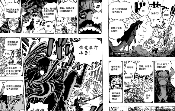 海贼王1012话汉化:草帽团对位公布,山治对付烬,娜美对决乌尔缇