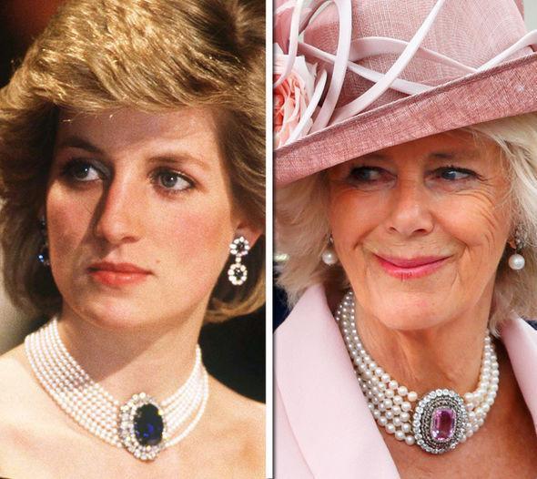 戴安娜 戴安娜戴过的珠宝,除了留给卡米拉秀尊贵外,还被39岁梅根盯上