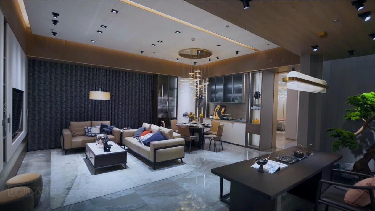 潮风|欧派衣柜“云影东方”系列：新国潮风展现极致东方韵味