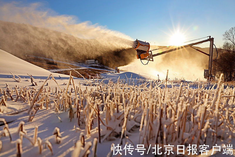 陈刚|冬奥小城崇礼各雪场开始造雪，预计下月初开滑