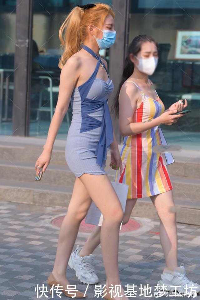 修身|挂脖式吊带修身裙,款式新颖,设计感十足