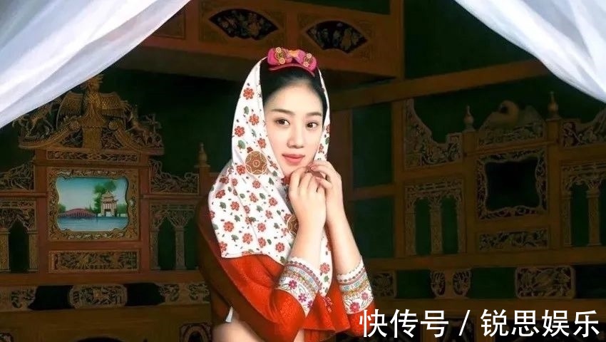 艺术作品#佳人巧笑兮,容华若桃李:油画人物艺术作品