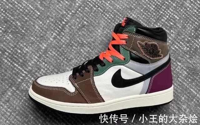 jordan 缝合怪配色!全新配色 Air Jordan 1 实物释出!