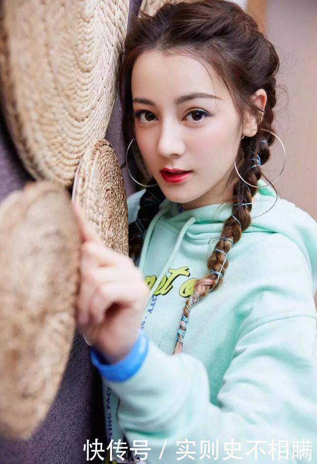 编发 “发腮”成了女生们的集体恐惧,别慌!热巴的这3款发型来拯救你