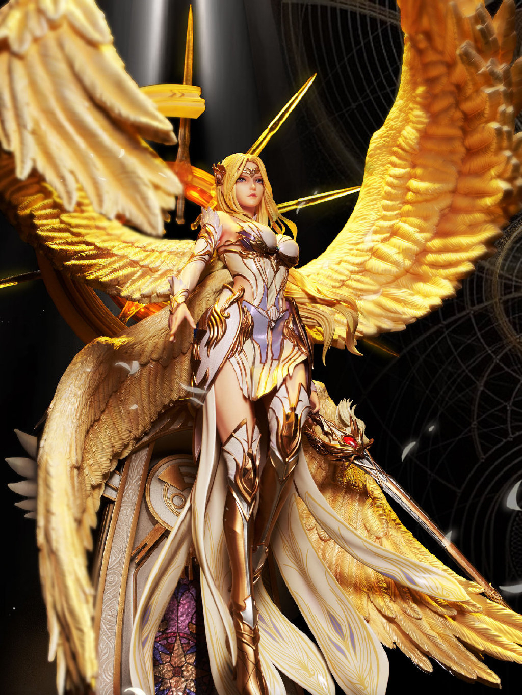 斗罗|当斗罗女神手办化,纱裙小舞美丽动人,教皇比比东脖子以下全是腿