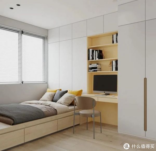 卧室|大卧室已经不流行了,2022年10㎡的卧室流行这样设计,高级有面!