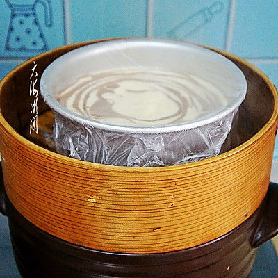 斑马纹戚风蛋糕