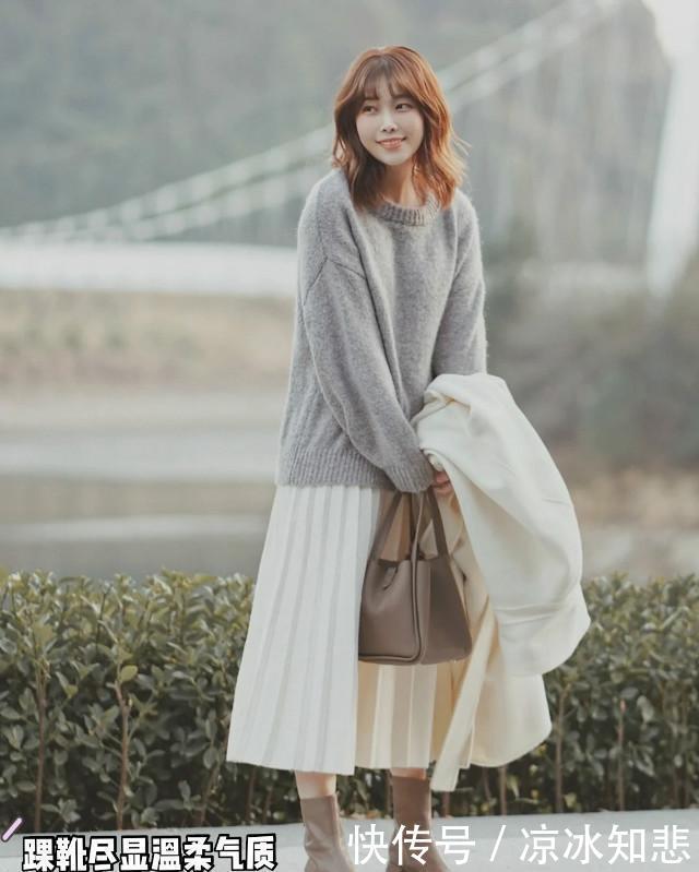 秋冬的靴子怎么选?考虑三要素:风格、腿型、搭配,穿出细长直