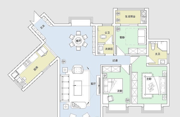 元气满满|难怪现在这么多人喜欢北欧风装修,看完闺蜜家的装修,我也爱上了