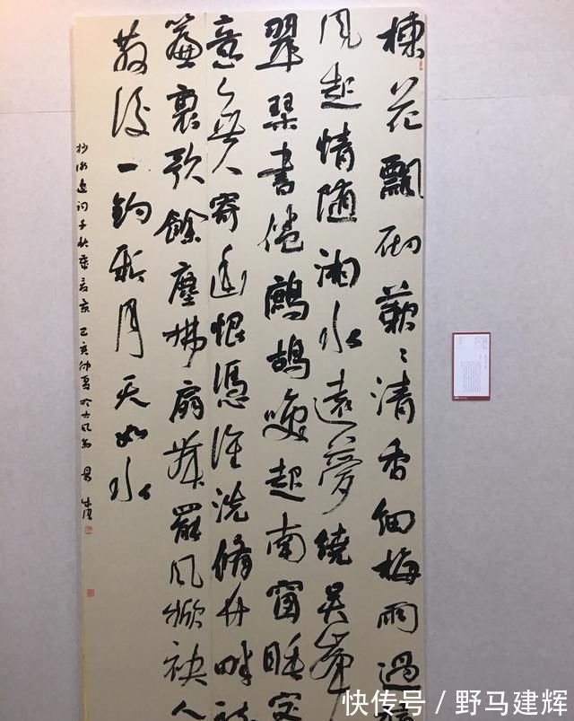 国展$“烧鸡体”看起来“丑丑”的,在国展中大受欢迎,他连入三届国展
