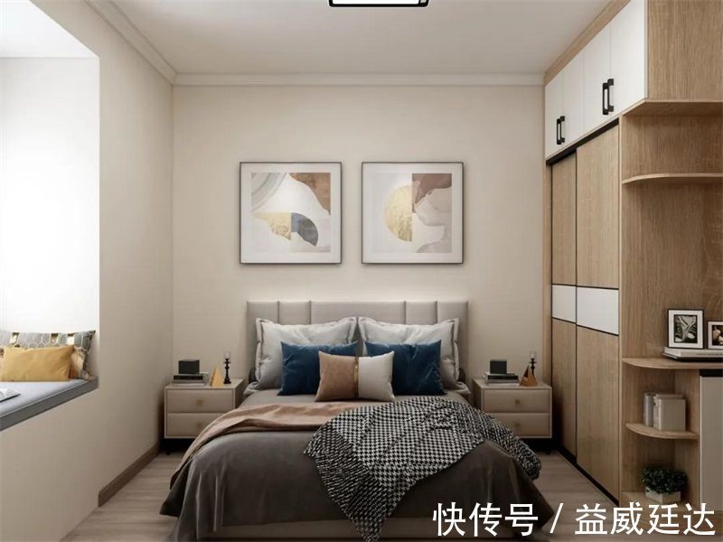 收纳|富轩怡家装修知识：卧室不知道怎么设计，看看他们这家正合适！