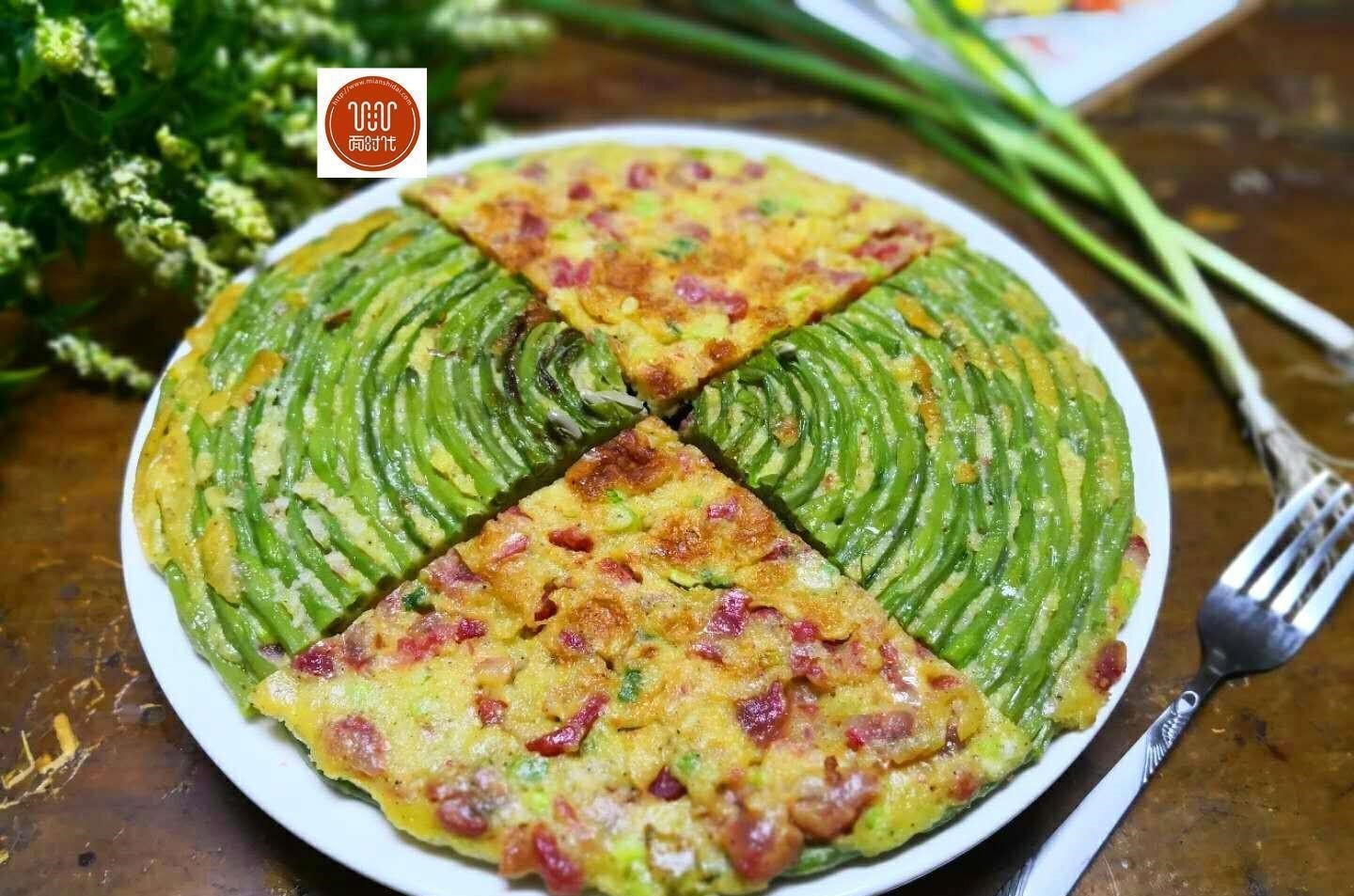 1把豆角,4个鸡蛋,筷子一搅,几分钟解决全家人早餐,柔软劲道