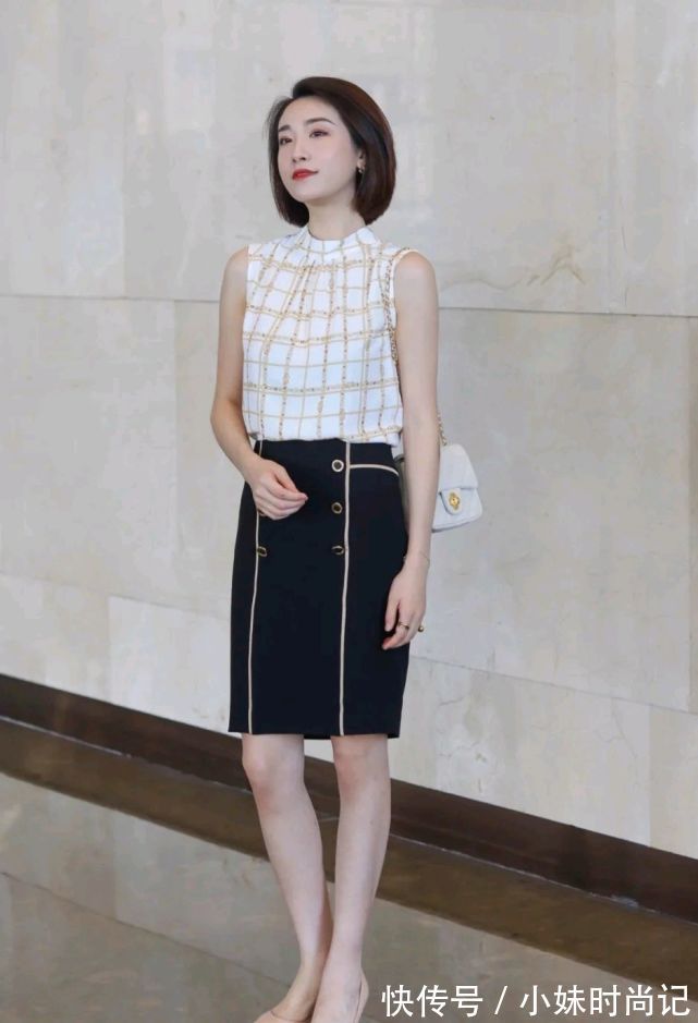 卡其色|上班的女孩该怎么打扮呢？简约穿搭就很有气场，干练又有女人味
