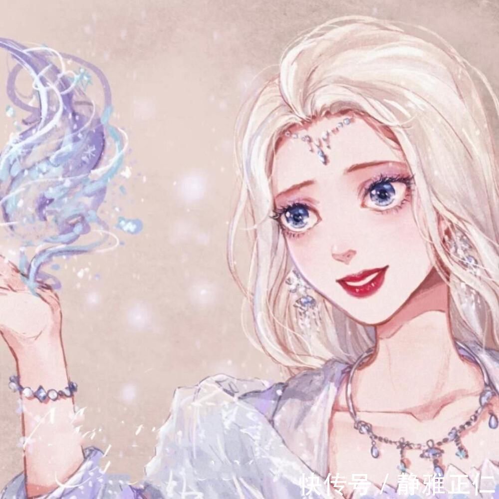 艾莎|以中国风的方式打开迪士尼,仙蒂公主像大家闺秀,艾莎依然女王范