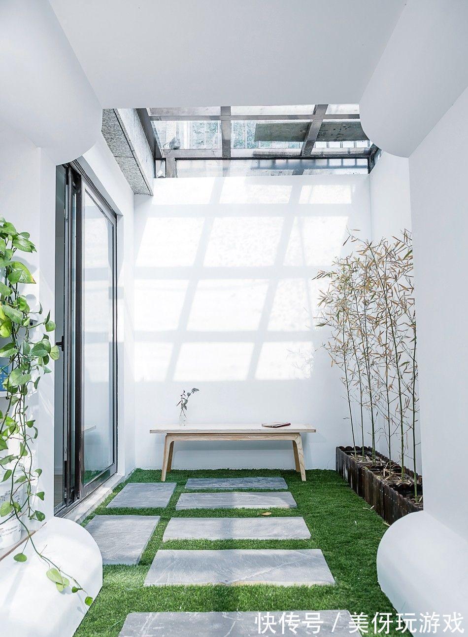 天井|自带庭院的复式住宅,大胆设计天井,彰显中式魅力,圈粉无数