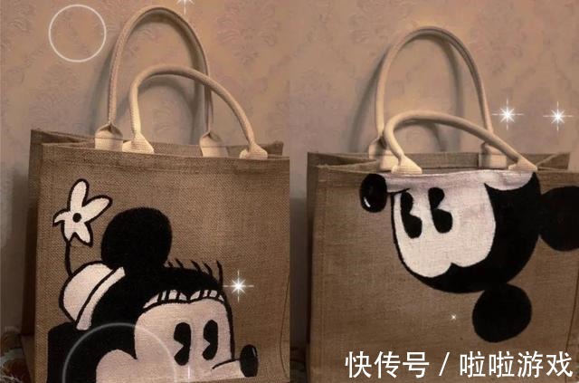 蕾丝 最近风超大的MUJI麻袋DIY，带着孩子一起做！