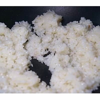 #我心中的冬日限定#菜心肉末蛋炒饭|做法巨简单,巨好吃