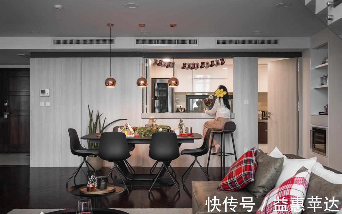 大平层|有大平层不住，偏要换180㎡顶复式，挑高客厅+动静分区，确实舒服