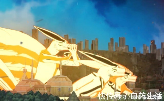 仙狐|慈弦操控陨石袭击木叶，鸣人开启仙狐模式，6个螺旋丸轻松解决！